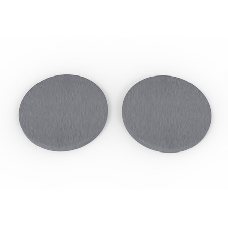 Castello Usa Diatomite Stone Round Coaster - Gray, 4PK CB-DCC-G